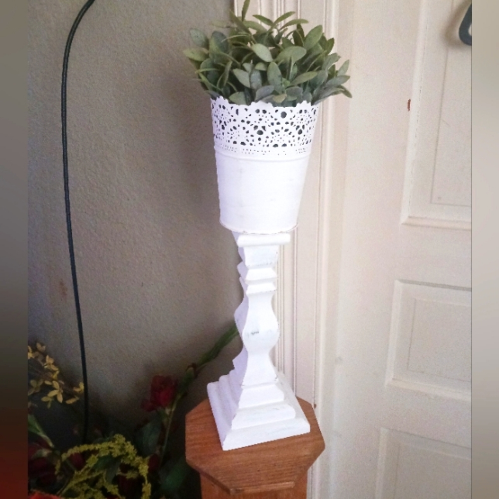 Homemade plant decor